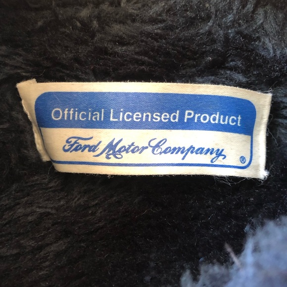 Vintage 70s Ford Mustang Cobra Shelby Snake Racing Jacket Performance Blue XL - Picture 11 of 17